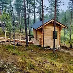 Log House And New Sauna Pikariporras *