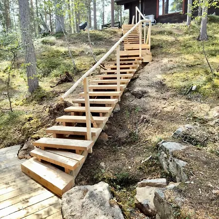 Log House And New Sauna Pikariporras Шале *
