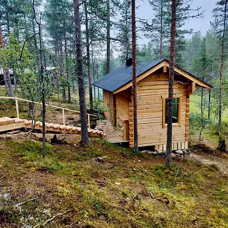 Log House And New Sauna Pikariporras *