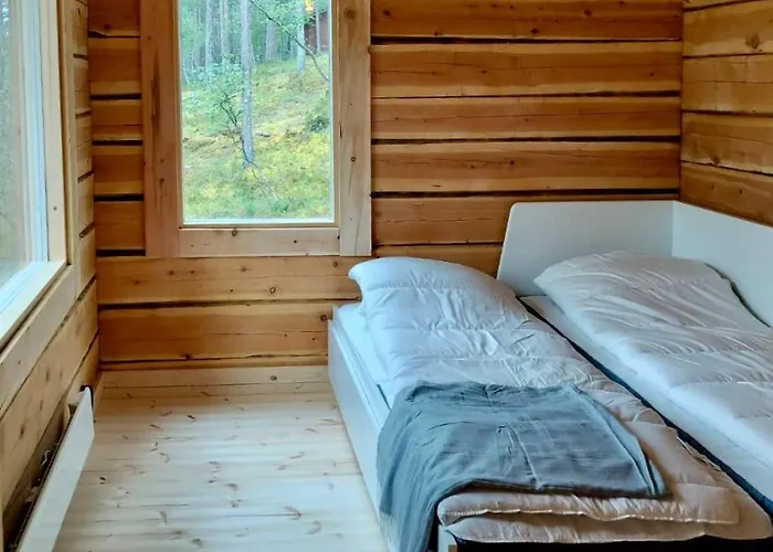 Log House And New Sauna Pikariporras *