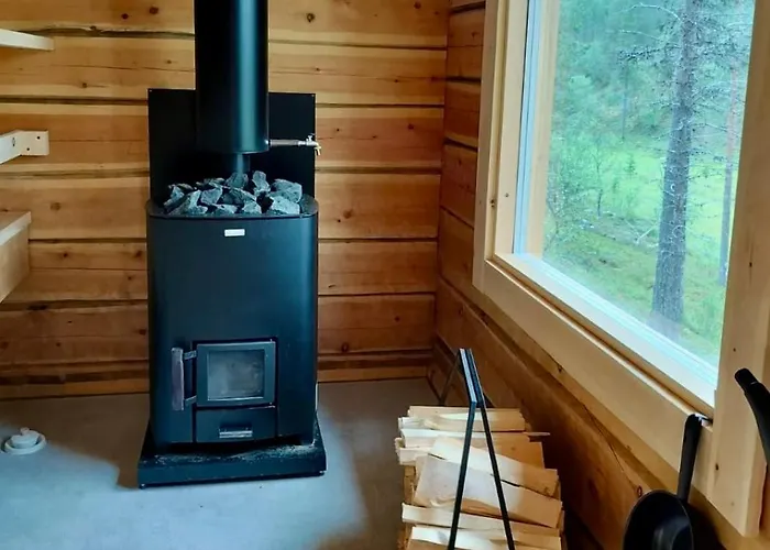 Log House And New Sauna Pikariporras * Саариселькя