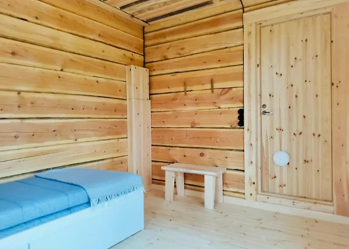 Log House And New Sauna Pikariporras
