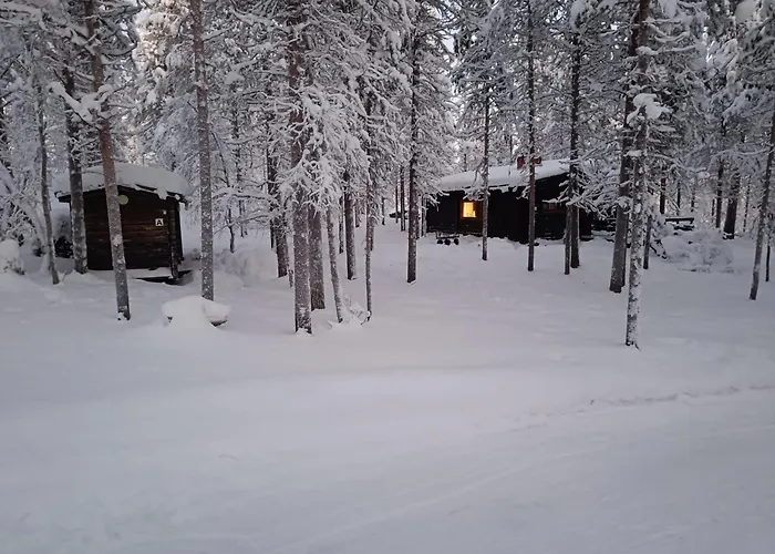 Log House And New Sauna Pikariporras *